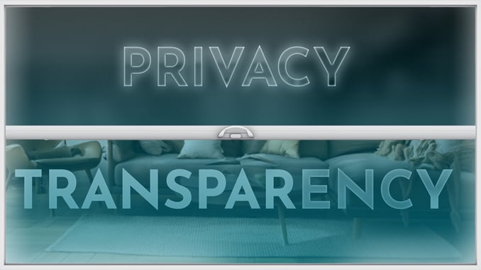 Privacy and Transparency